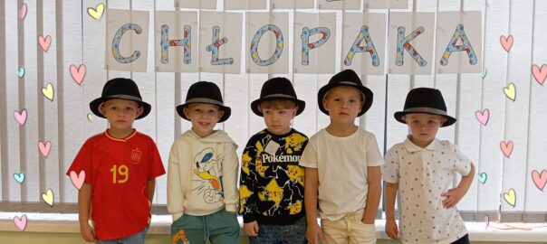 chłopcy z grupy żabki