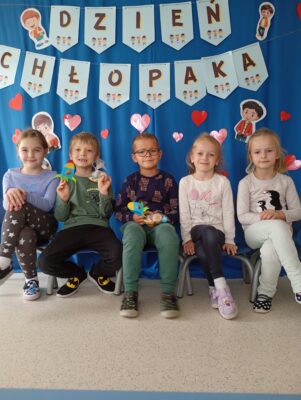 dzień chłopaka w przedszkolu